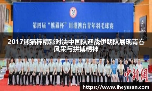 2017熊猫杯精彩对决中国队迎战伊朗队展现青春风采与拼搏精神